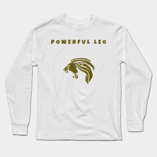 African Lion Long Sleeve T-Shirt